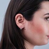Boucles d'oreille en diamant