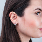 Boucles d'oreille en diamant