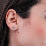 Boucles d'oreille en diamant