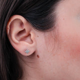 Pendientes de diamantes