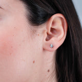 Boucles d'oreille en diamant