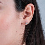 Boucles d'oreille en diamant