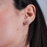 Boucles d'oreille en diamant