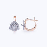 Boucles d'oreille en diamant