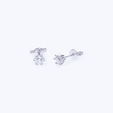 Pendientes de diamantes