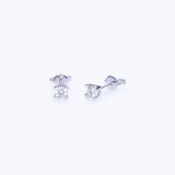 Pendientes de diamantes