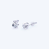 Pendientes de diamantes