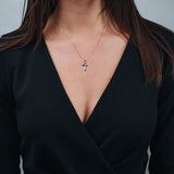 Colgante de diamantes