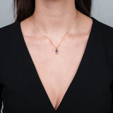 Colgante de diamantes