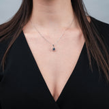 Colgante de diamantes
